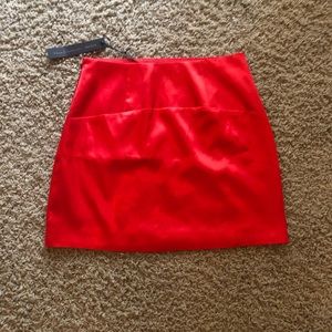 House of Harlow 1960 Chloe Skirt in Racing Red